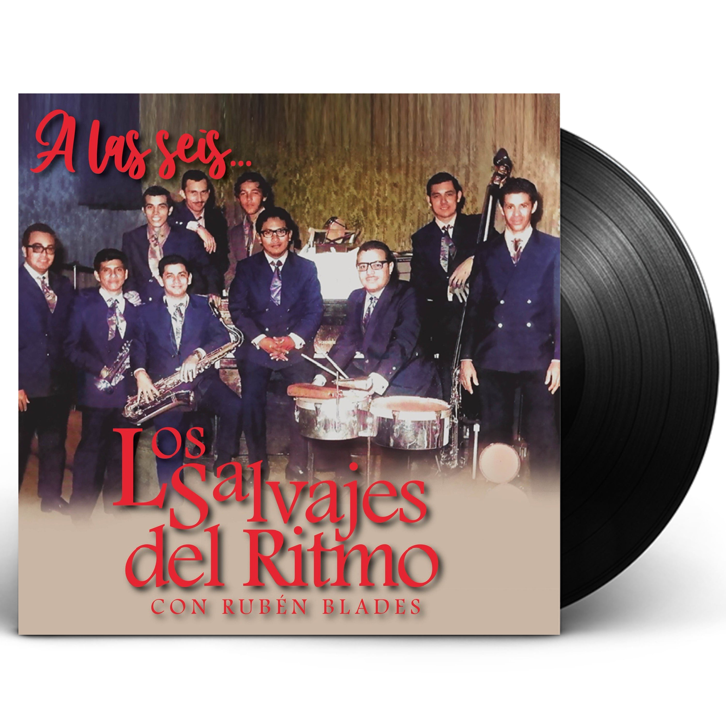 Los Salvajes del Ritmo con Rubén Blades - "A Las Seis" Vinyl