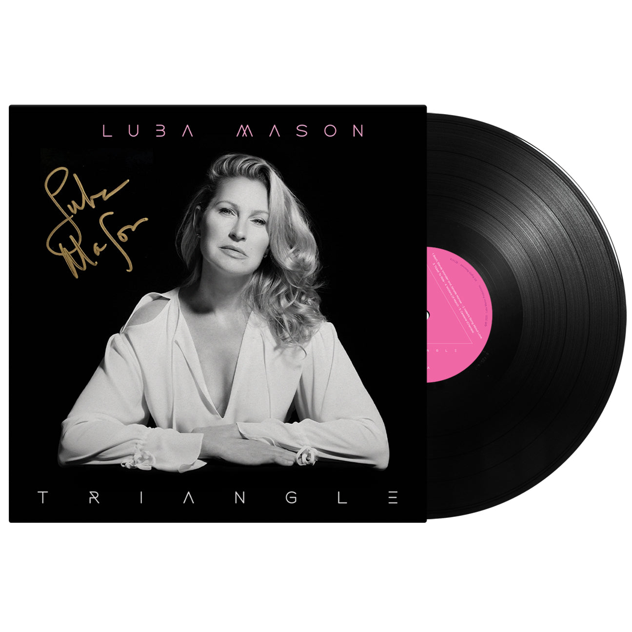 Luba Mason - "Triangle" Vinyl Autographed