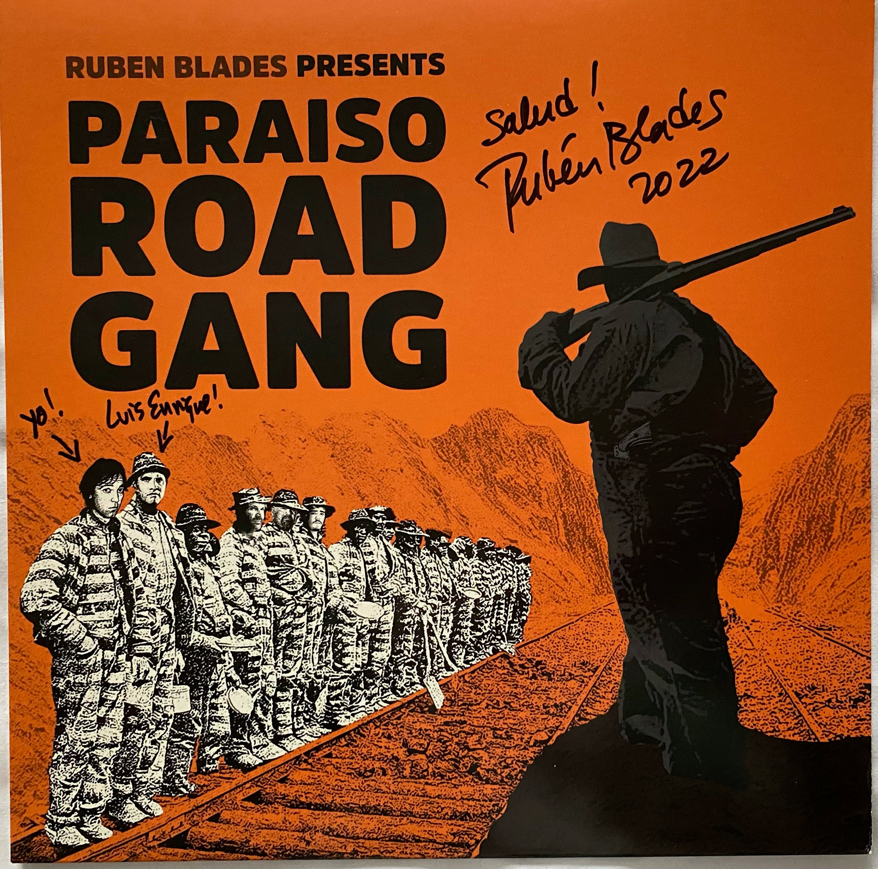 Ruben Blades -"Paradise Road Gang"| Vinyl or CD or Autographed LP or Autographed CD or Digital Download