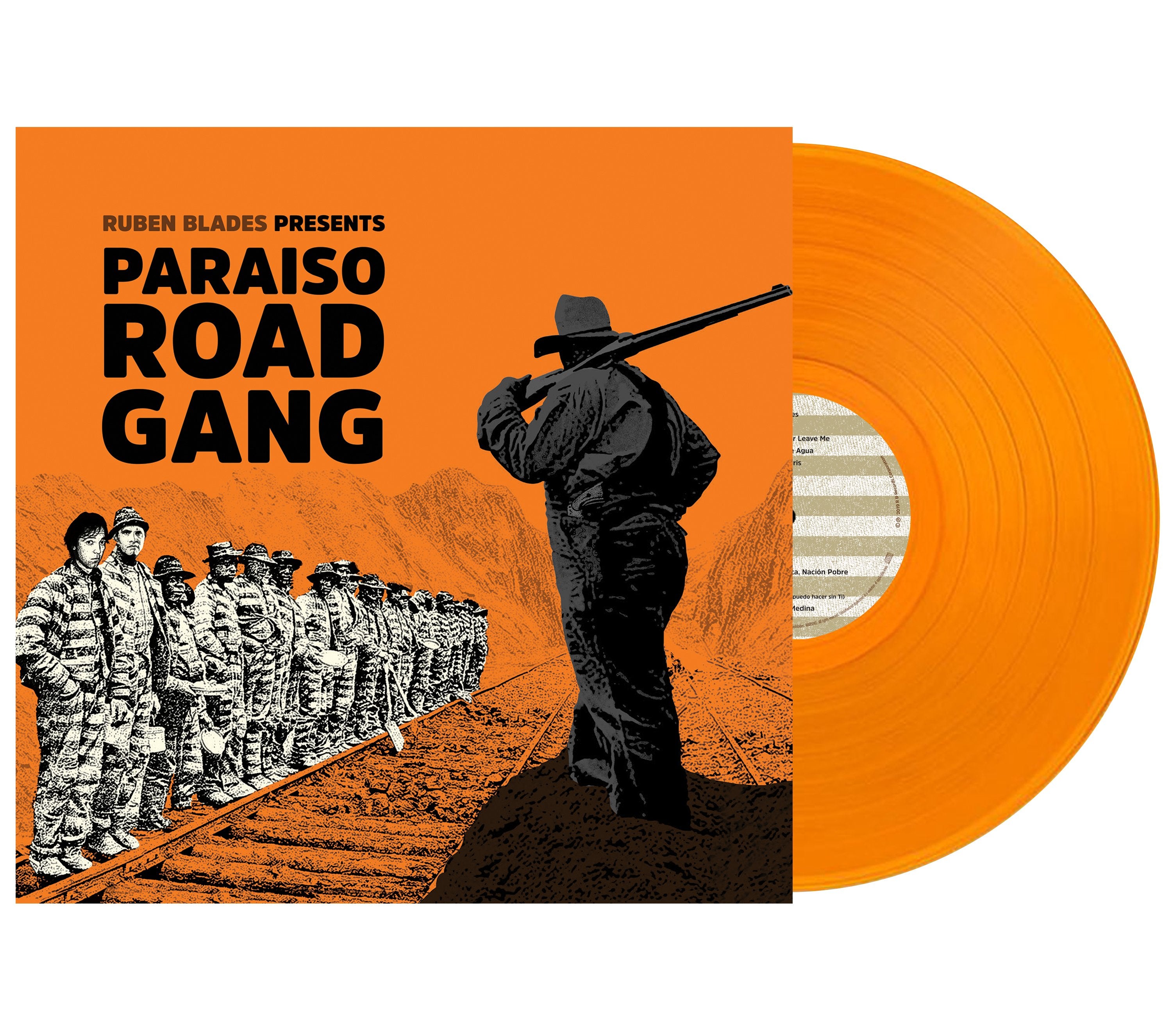 Rubén Blades - "Paraíso Road Gang" LP Vinyl
