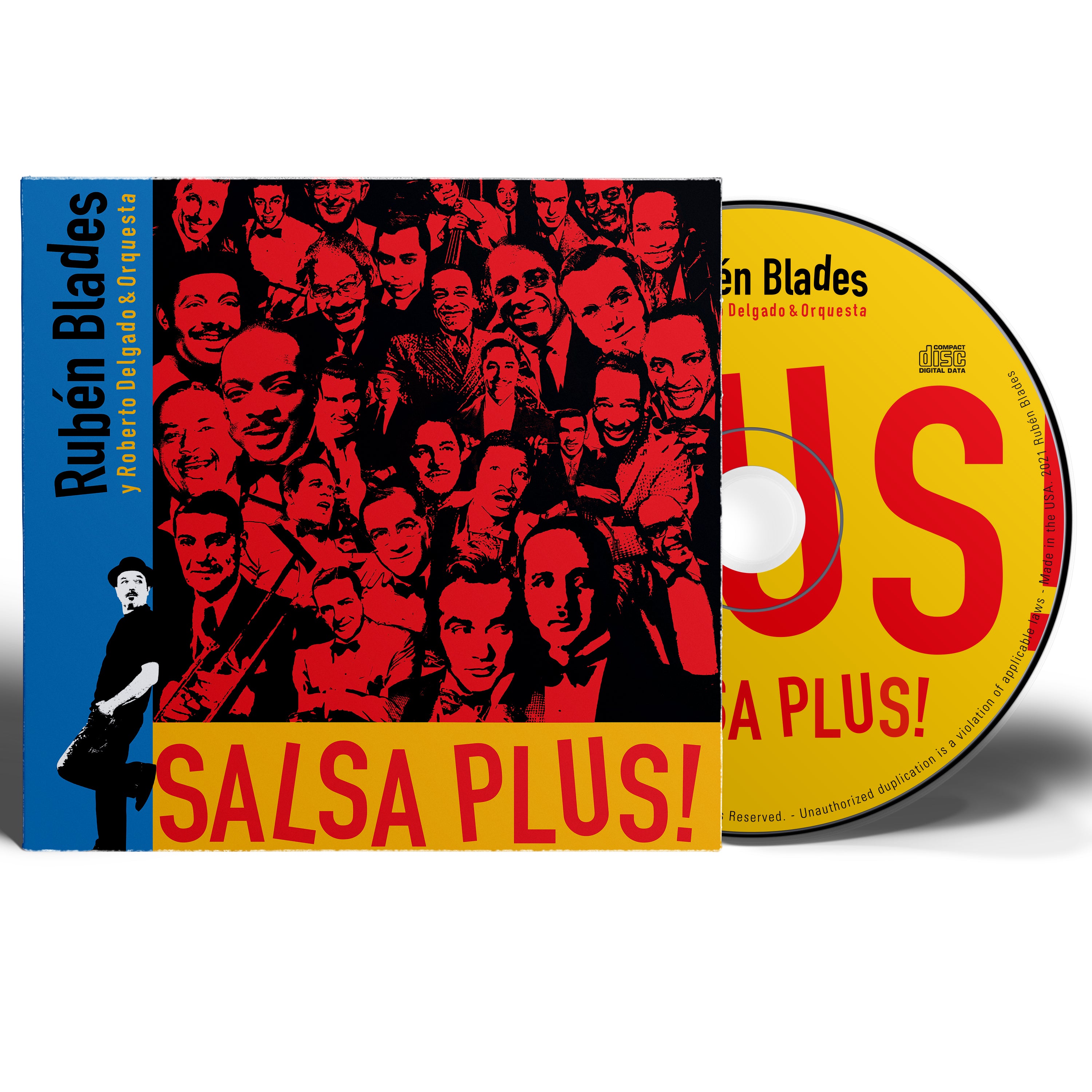 Rubén Blades con Roberto Delgado y Orquesta - "SALSA PLUS!" CD