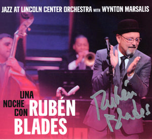 "Una Noche Con Ruben Blades" Autographed CD